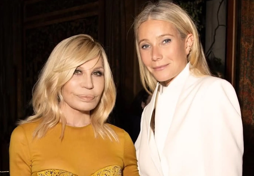 Неделя моды в Милане: Гвинет Пэлтроу, Донателла Версаче, Анна Винтур и Демна Гвасалия на вечеринке журнала Cabana