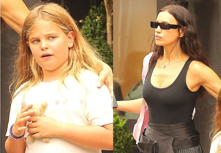 Ирину Шейк засняли с восьмилетней дочерью от Брэдли Купера