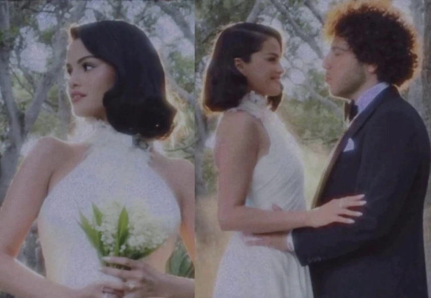 Первые фото: Селена Гомес вышла замуж за Бенни Бланко