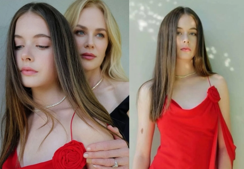 Николь Кидман опубликовала редкие фото с младшей дочерью