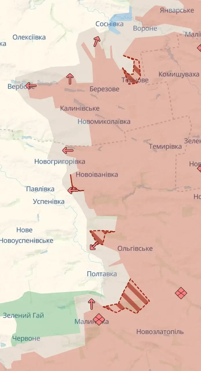 Противник отмечает безуспешность своих контратак на Днепропетровском направлении