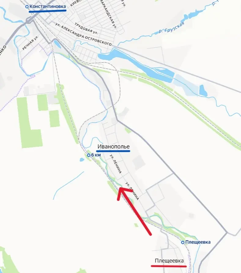 Минобороны РФ: российская армия освободила Плещеевку возле Клебан-Быка в ДНР