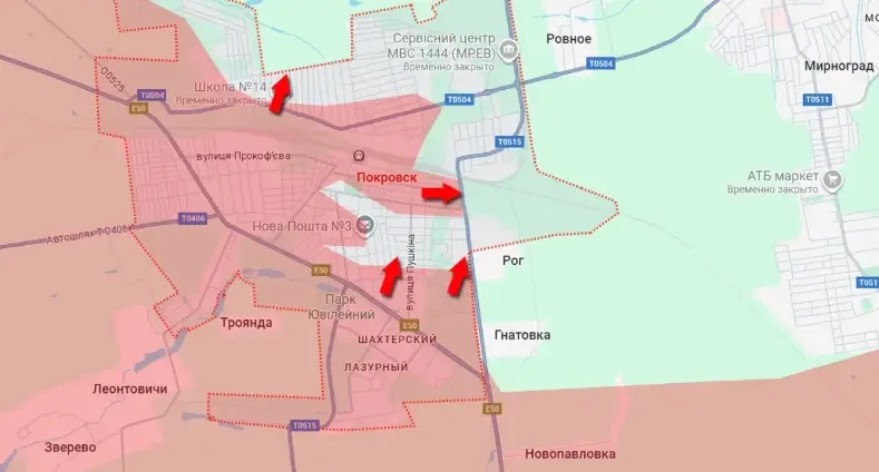 В Покровске оборона ВСУ на грани: в районе «Цитадели» идут ожесточенные бои