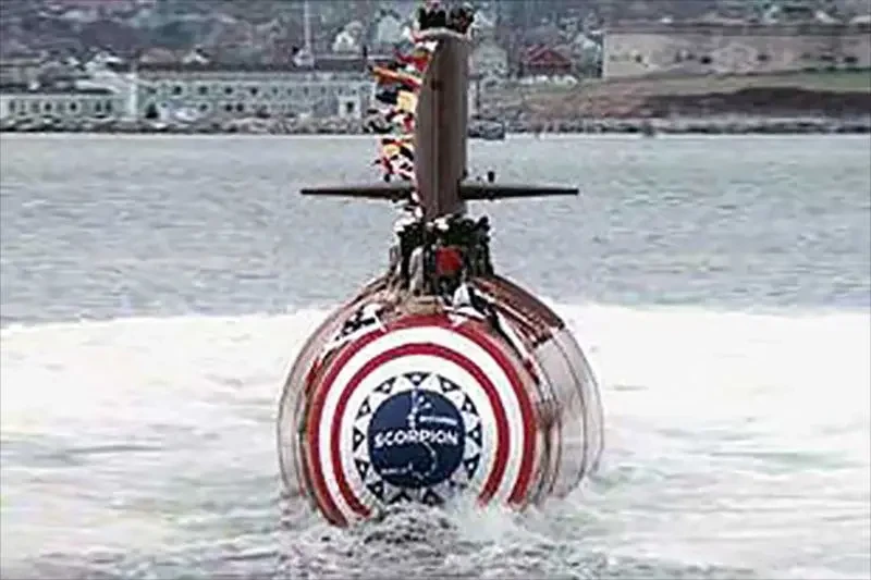 «Скорпион» — последняя из погибших подлодок США