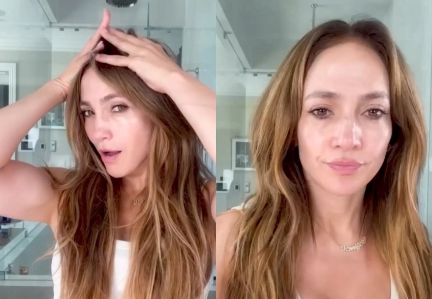 "Ничего настоящего". Дженнифер Лопес раскритиковали за видео без макияжа, но с фильтрами