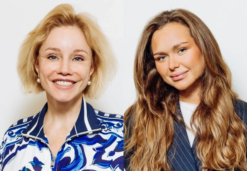 Марина Зудина, Стеша Маликова и Саша Жаркова на открытии Центра фонда Натальи Водяновой в Москве