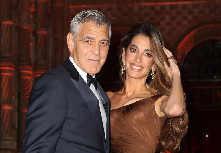 Джордж и Амаль Клуни, Мелинда Гейтс с бойфрендом, Мег Райан, Донателла Версаче на гала-вечере в Лондоне