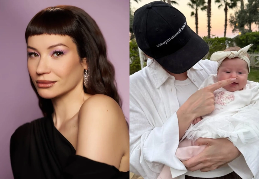 Ида Галич опубликовала новые фото с двухмесячной дочерью