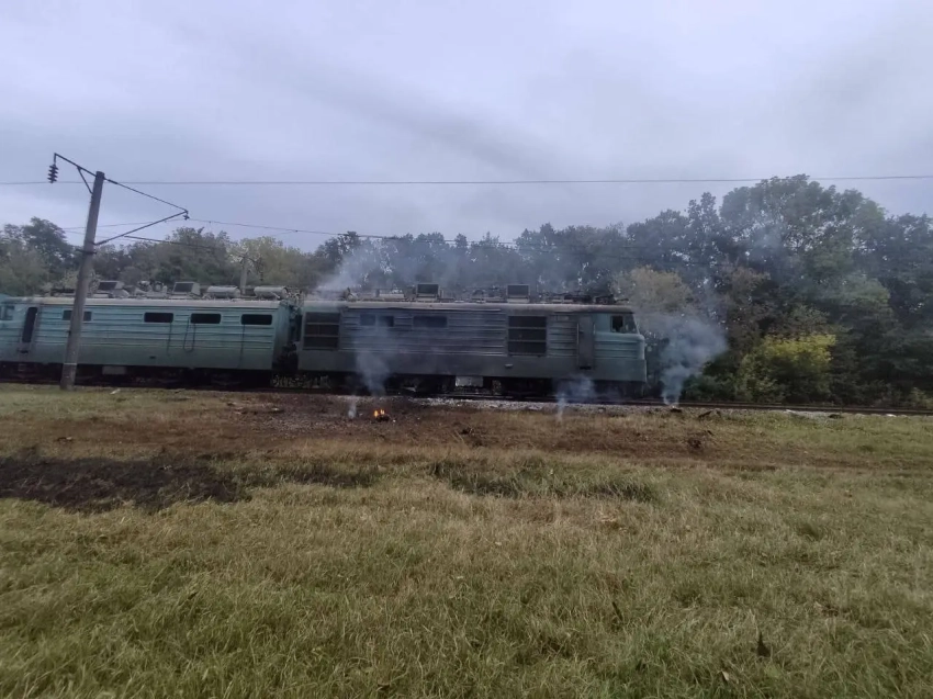 Всё чаще поступают данные об ударах по локомотивам, используемым ВСУ