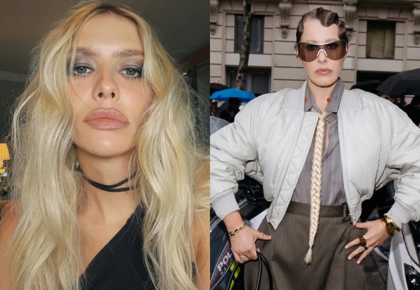 "Голые" платья, декольте и меха: как Ксения Собчак, Вера Брежнева, Елена Перминова и светская Москва гуляли на Неделе моды в Париже