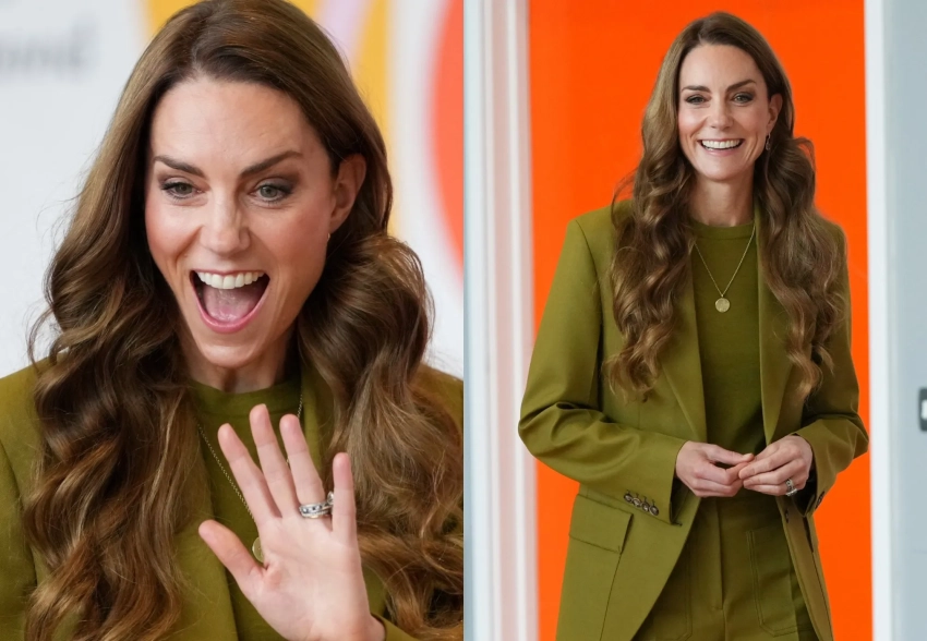 Кейт Миддлтон вышла в свет в Оксфорде