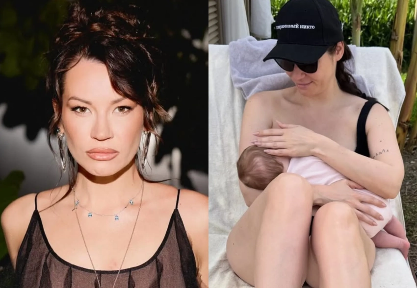 Ида Галич с двухмесячной дочерью и сыном отдохнула в Турции