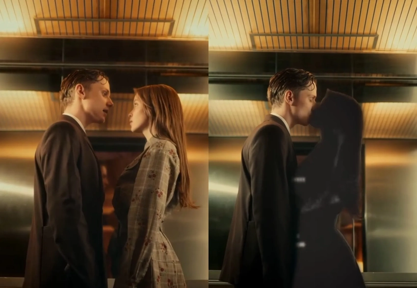 Анна Пересильд и Ваня Дмитриенко впервые поцеловались на камеру