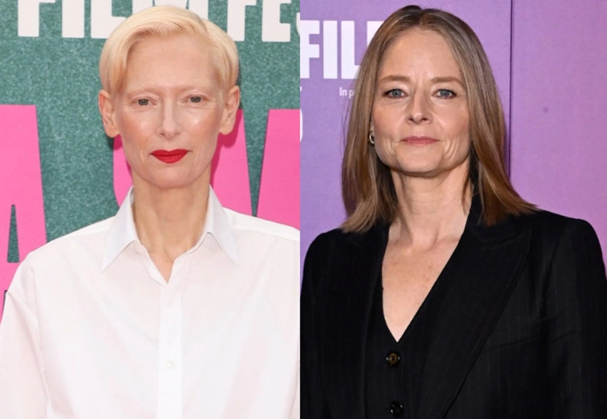 Тильда Суинтон, Джоди Фостер, Колин Фаррелл на красной дорожке 69-го Лондонского кинофестиваля