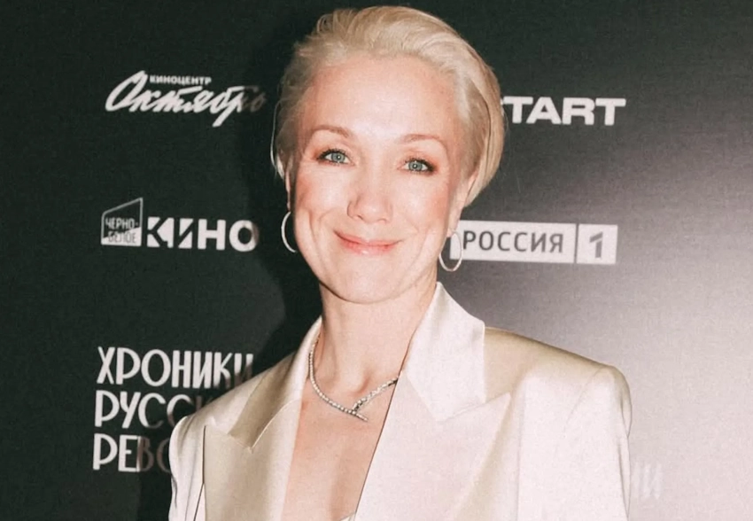 Дарья Мороз, Фёдор Бондарчук, Юлия Высоцкая и Наталья Давыдова на премьере сериала Андрея Кончаловского