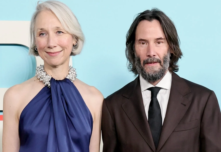 Киану Ривз вышел в свет со своей возлюбленной Александрой Грант после ложных слухов об их свадьбе