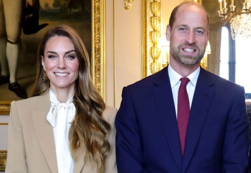 Кейт Миддлтон и принц Уильям встретились с наследным принцем Иордании Хусейном и принцессой Раджвой