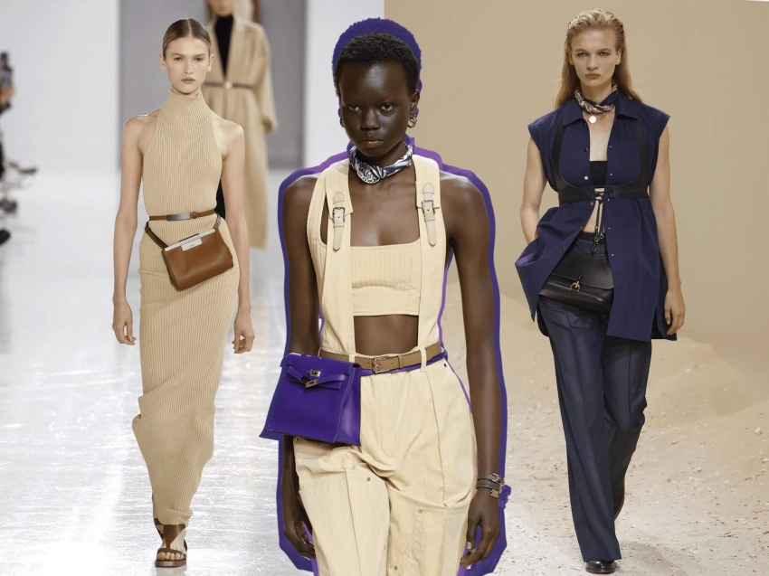 Готовы стать главным акцентом образа: как выглядят поясные сумки, которые возвращаются в моду