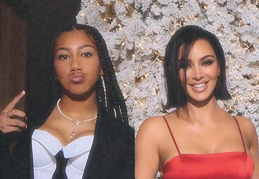 Ким Кардашьян ответила на критику по поводу "взрослого" стиля её 12-летней дочери Норт