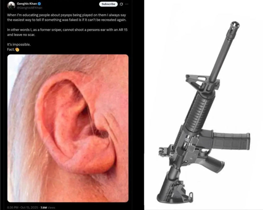 В соцсетях США обсуждают ухо Трампа без следов от выстрела из AR-15