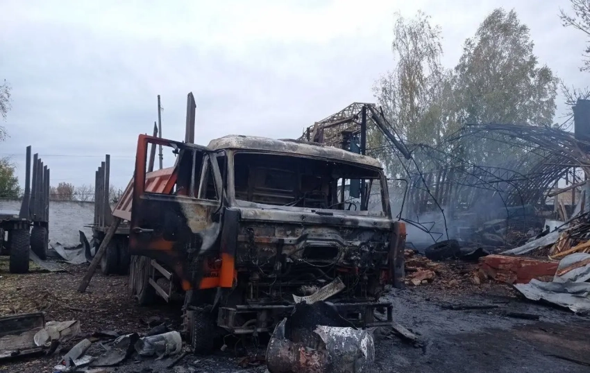 Удар по Новгород-Северскому лесничеству лишил ВСУ возможности строить укрепления