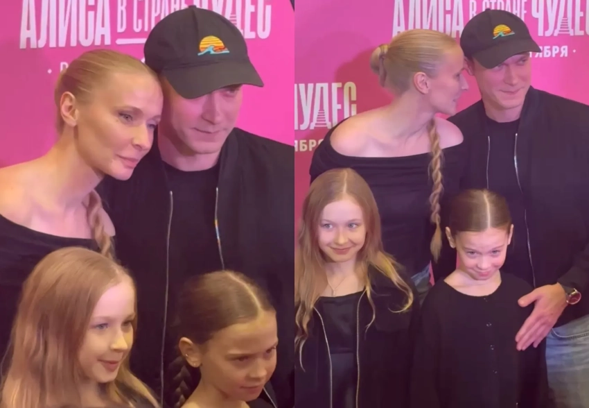 Юра Борисов вышел в свет с женой и дочерьми на фоне слухов о разводе