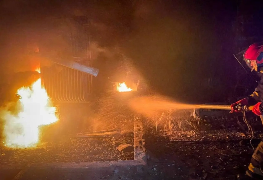 Российские «Герани» в Измаиле навестили технику НАТО и иностранных военных