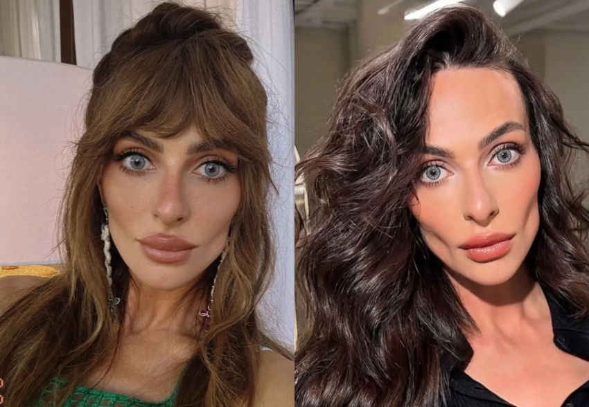 Екатерина Варнава стала брюнеткой