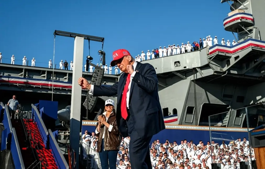 Трамп собирается преобразовать ВМС США в «Золотой флот»