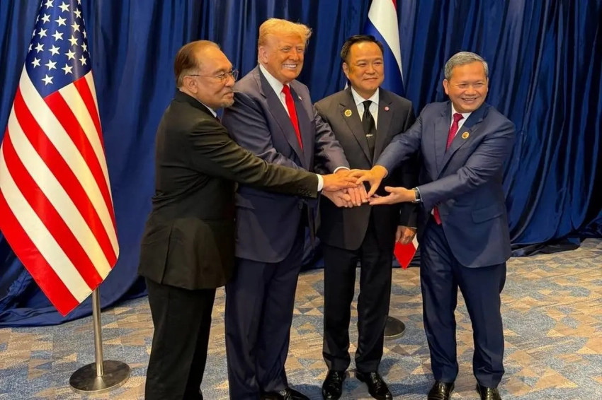 «Это то, в чём я хорош»: Трамп похвалил себя за мир между Таиландом и Камбоджей