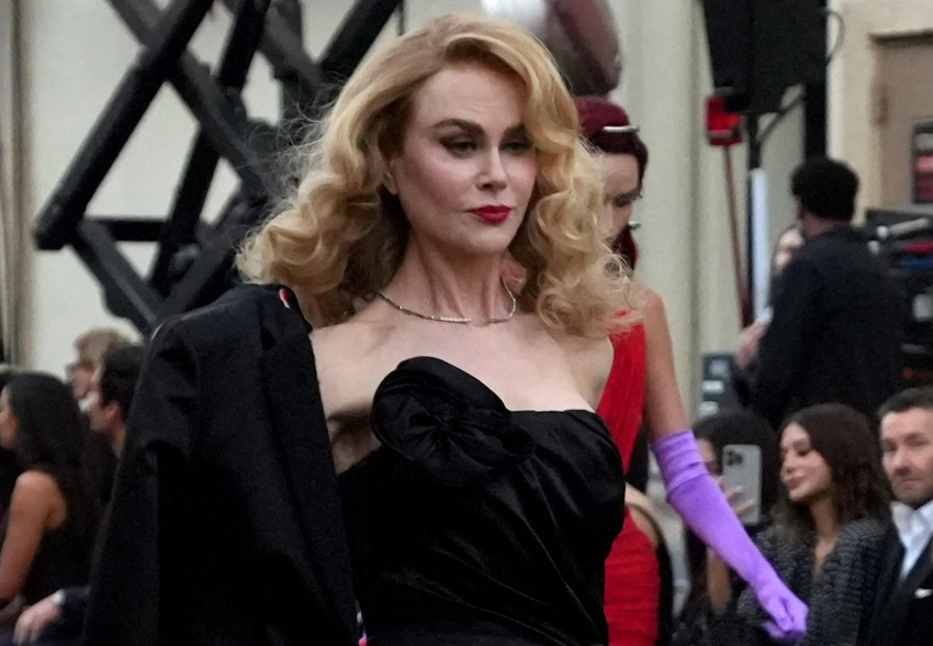 Николь Кидман вышла на подиум на шоу Vogue World на фоне развода с мужем