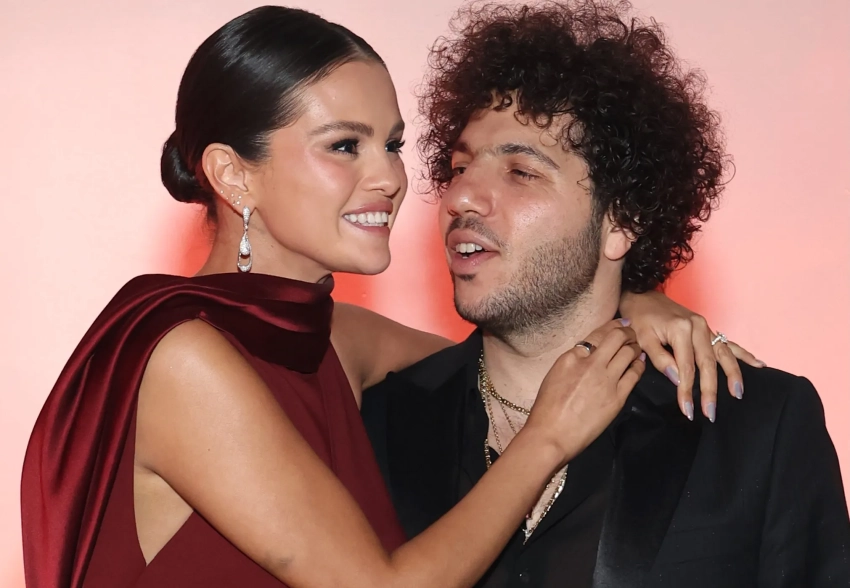 Селена Гомес вышла в свет с мужем Бенни Бланко