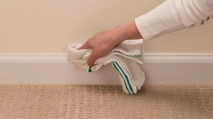 Почему скапливается пыль на плинтусах: чем их нужно протирать