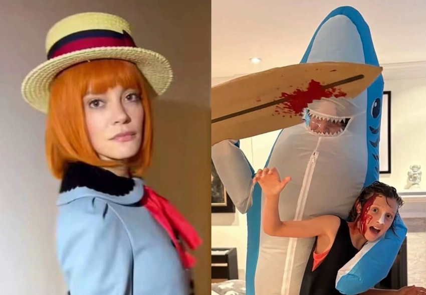 Лили Аллен в костюме любовницы бывшего мужа, Джастин Трюдо в образе подтанцовки Кэти Перри: как звёзды отметили Хэллоуин