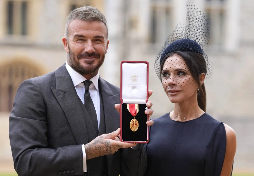 Дэвида Бекхэма официально посвятили в рыцари