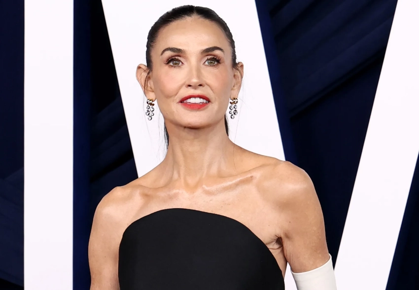 Деми Мур, Дамиано Давид с невестой Дав Камерон, Рэйчел Зеглер посетили премию Glamour "Женщина года"