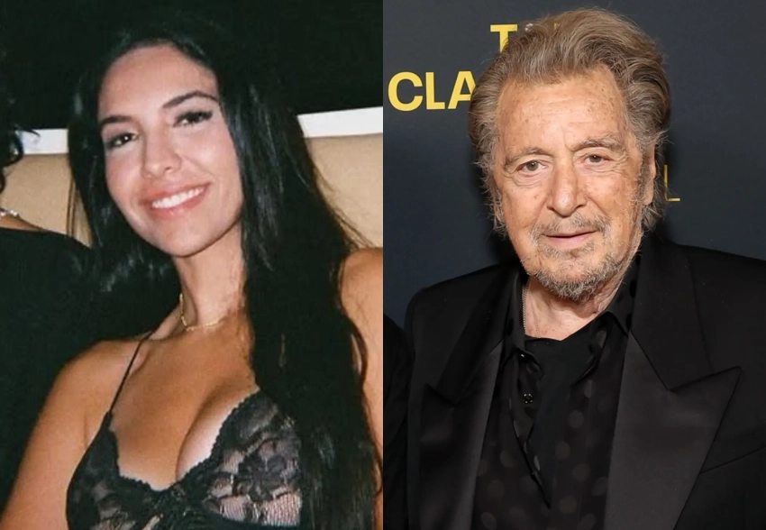 Бывшая девушка 85-летнего Аль Пачино опубликовала редкое фото с ним