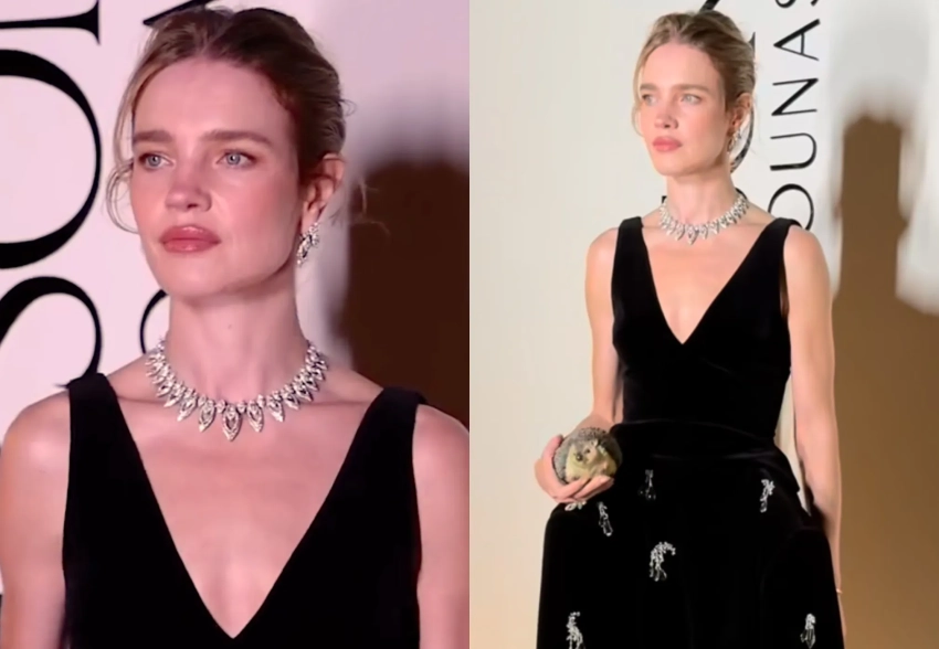 Наталья Водянова посетила гала-ужин в Катаре