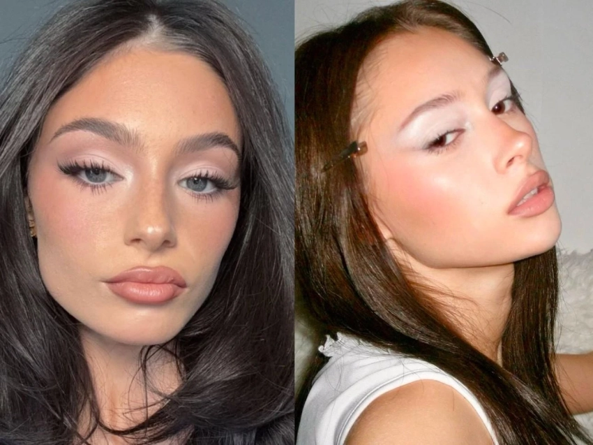 Как создать эффект распахнутого взгляда: лайфхак моделей с белыми тенями