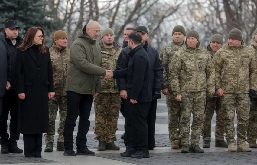 Шмыгаль: ВСУ провели первое в мире наступление с помощью одних роботов