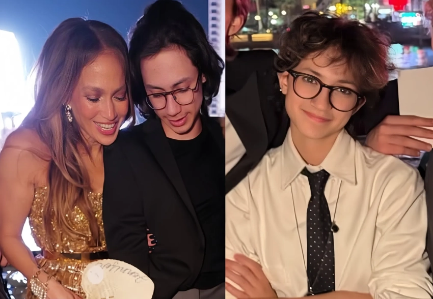 Дженнифер Лопес поделилась редкими кадрами со своими 17-летними близнецами