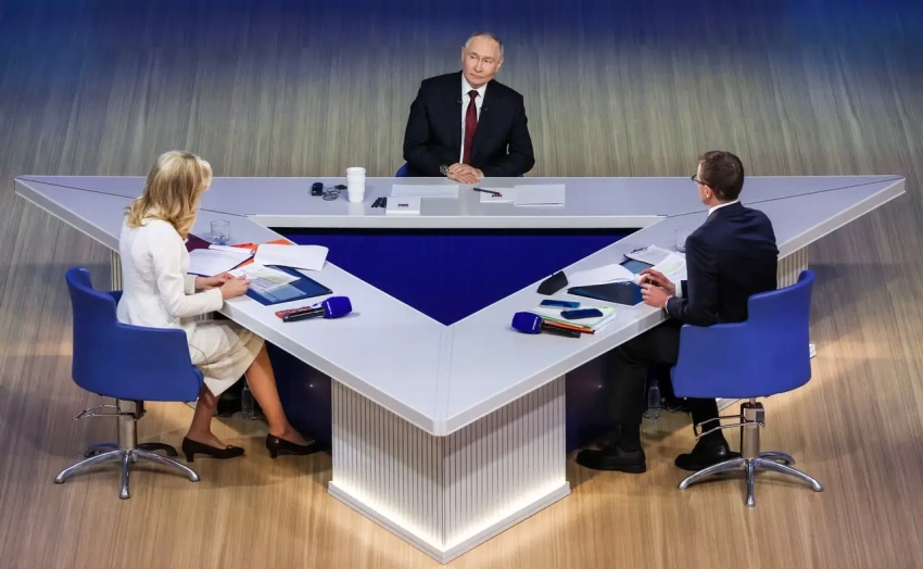 Не мы начали эту войну: Путин ответил на вопрос американского журналиста