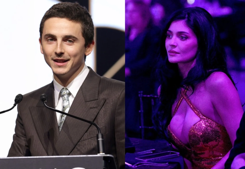 Кайли Дженнер поддержала Тимоти Шаламе на церемонии вручения международной кинопремии в Палм-Спрингс