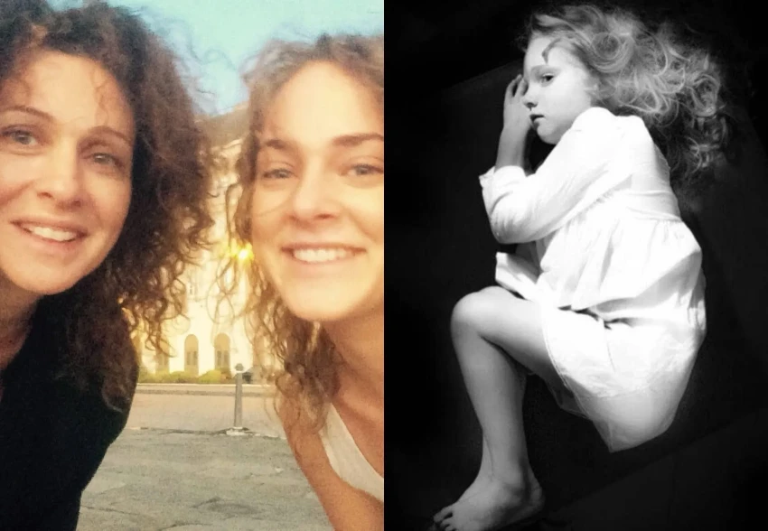 Ксения Раппопорт показала архивные фото 2016 года с дочерьми Аглаей Тарасовой и Софией — от Юрия Колокольникова