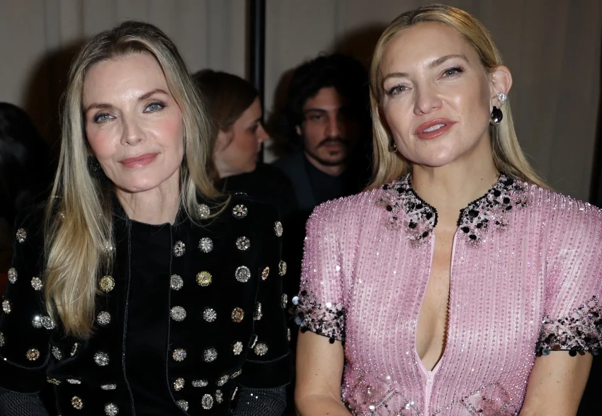 Неделя высокой моды: Кейт Хадсон, Мишель Пфайффер, Диана Крюгер и Ники Хилтон посетили показ Giorgio Armani