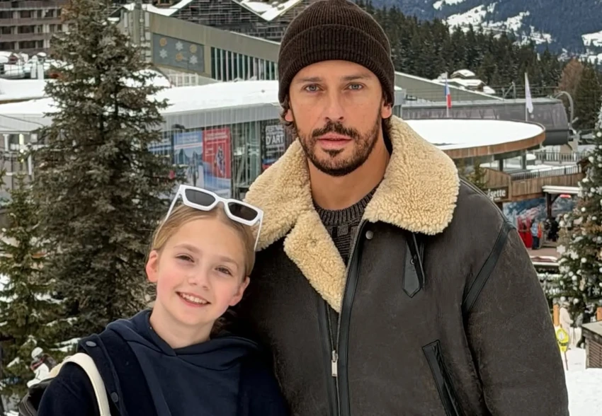 Сменивший имидж Максим Галкин* отдыхает с дочерью в Куршевеле