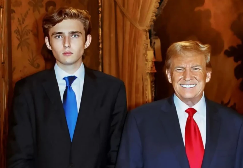 19-летний сын Дональда Трампа "спас" подругу, на которую напал сын российского миллионера — основателя One Price Coffee