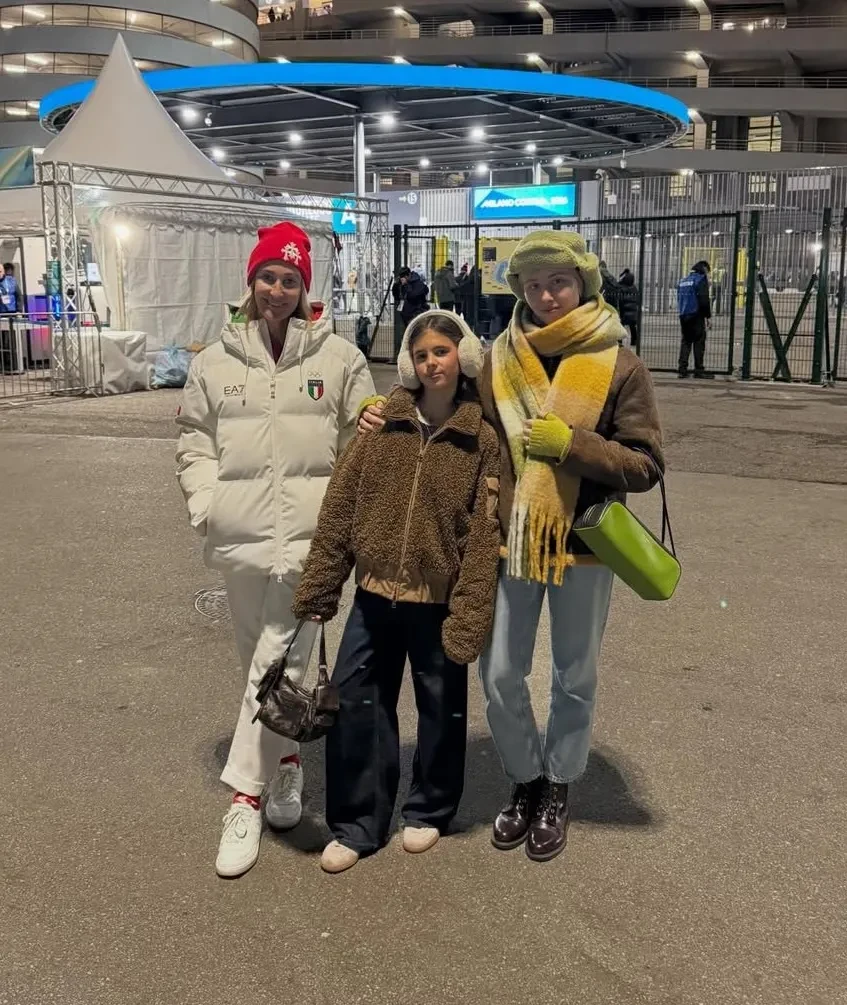 Шарлиз Терон, Диана Крюгер, Оксана Бондаренко и Александр Роднянский* посетили открытие Олимпийских игр в Милане