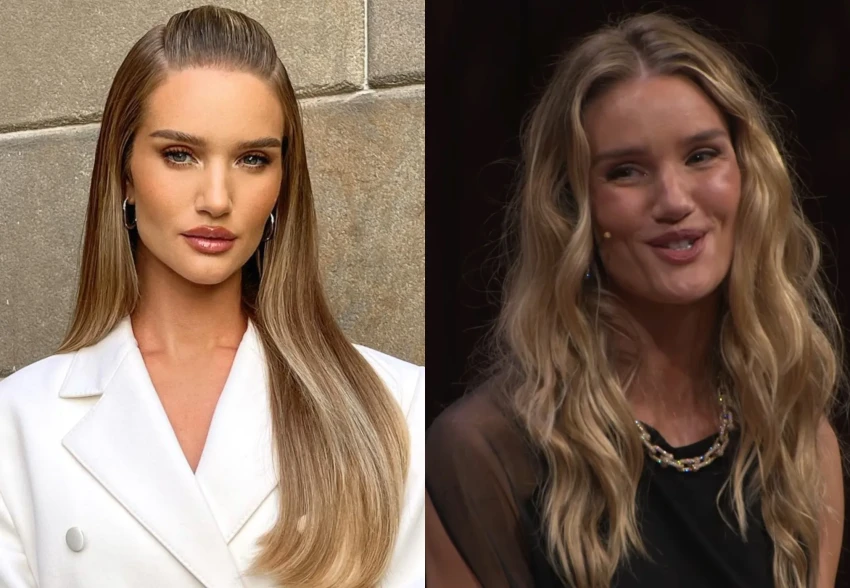 "Похожа на Стэтхема больше, чем он сам на себя". Рози Хантингтон-Уайтли заподозрили в злоупотреблении филлерами