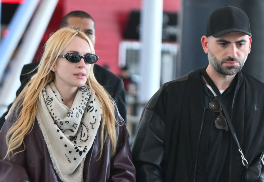 Линдси Лохан с мужем и сыном сбежали из Дубая в США на фоне военного конфликта